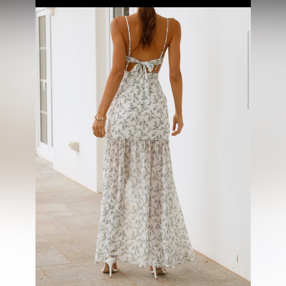 Hello Molly Modern Ophelia Maxi Dress White